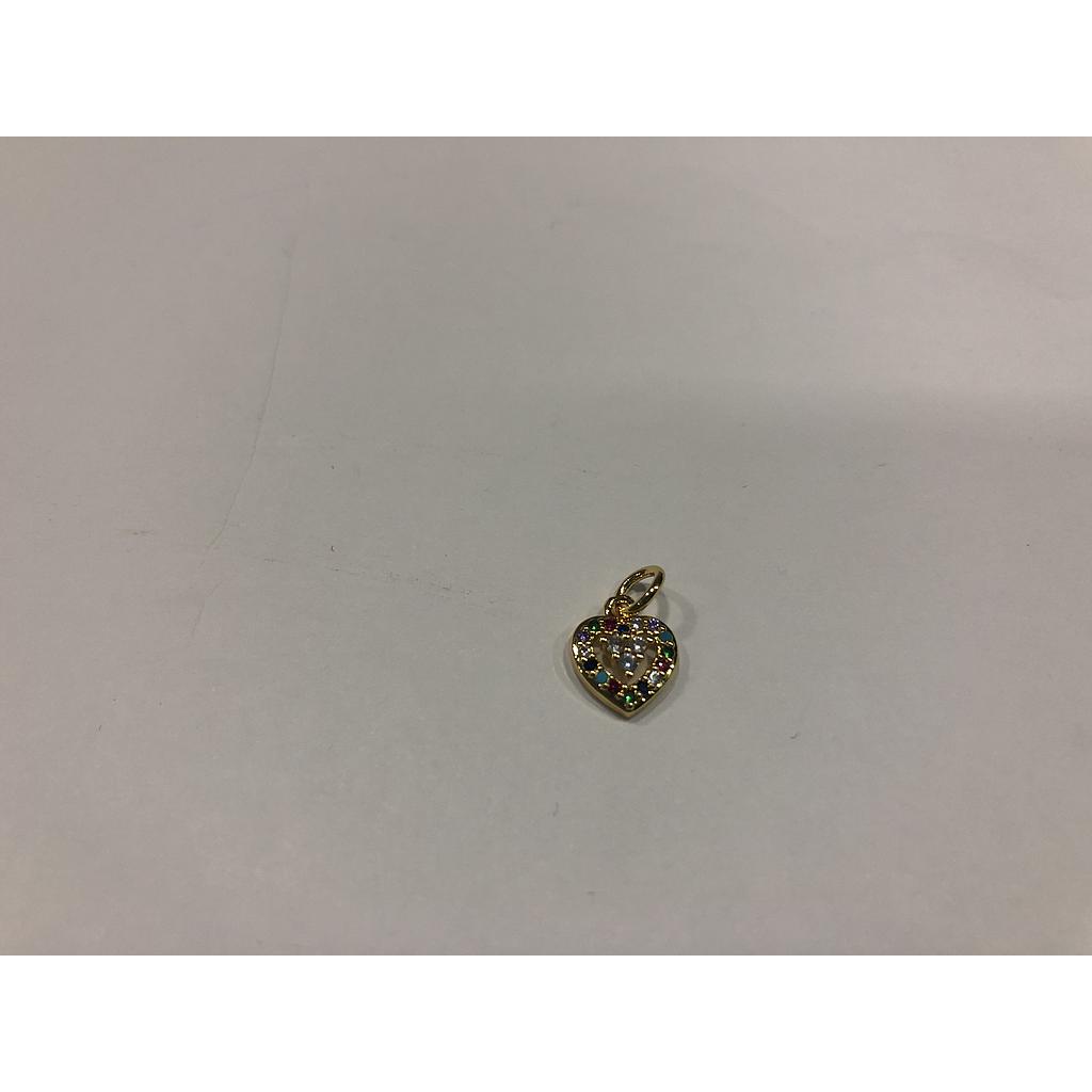 DIJE CORAZON MICROCIRCONIA