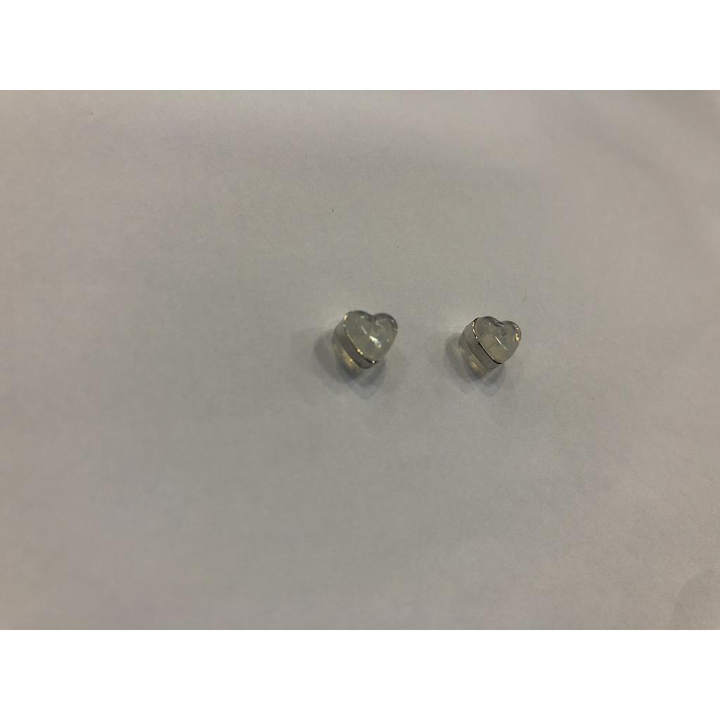 GOMITAS DE CORAZON CON ELECTROENCHAPADO 50PCS