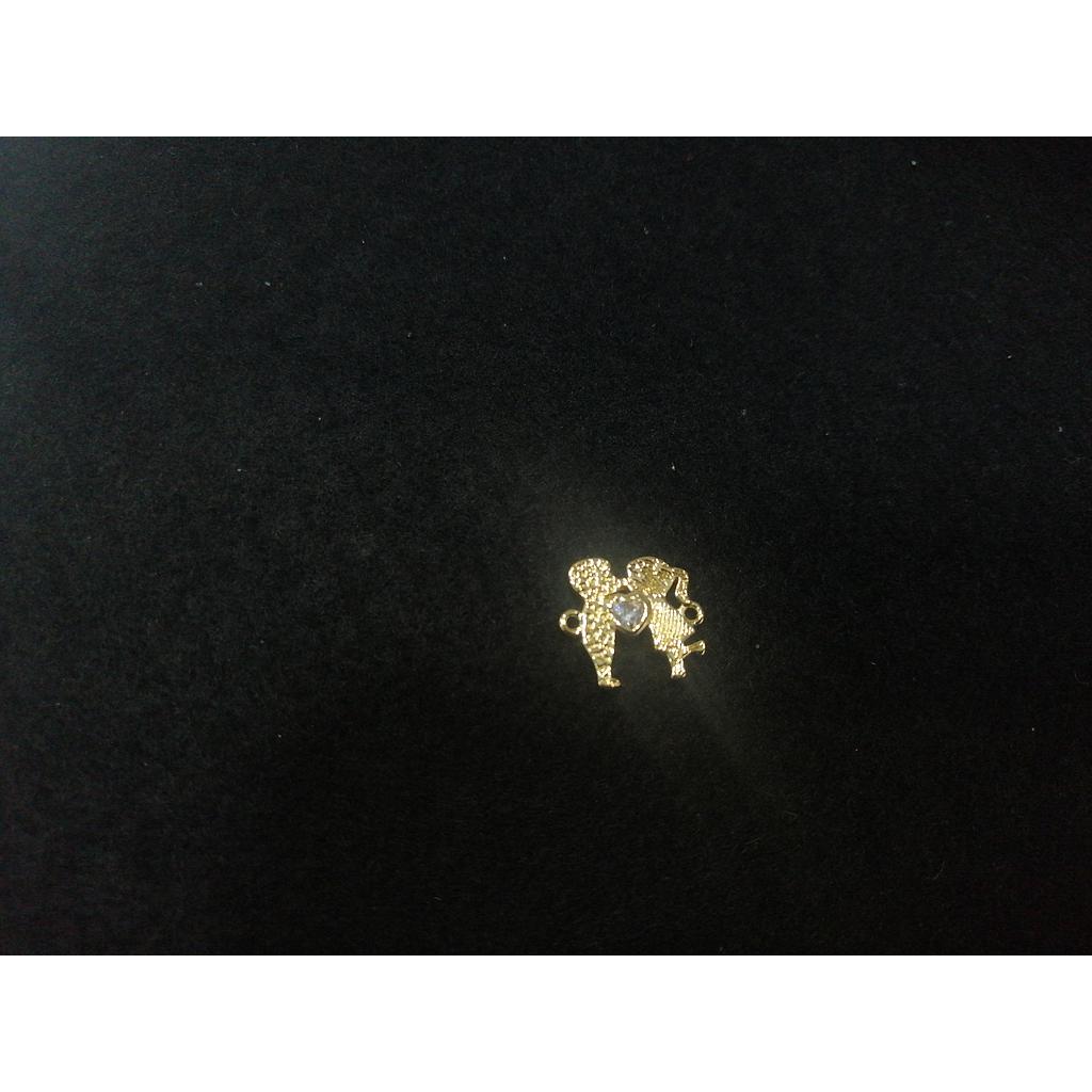 DIJE PAREJA ENAMORADOS ELECTROENCHAPADO