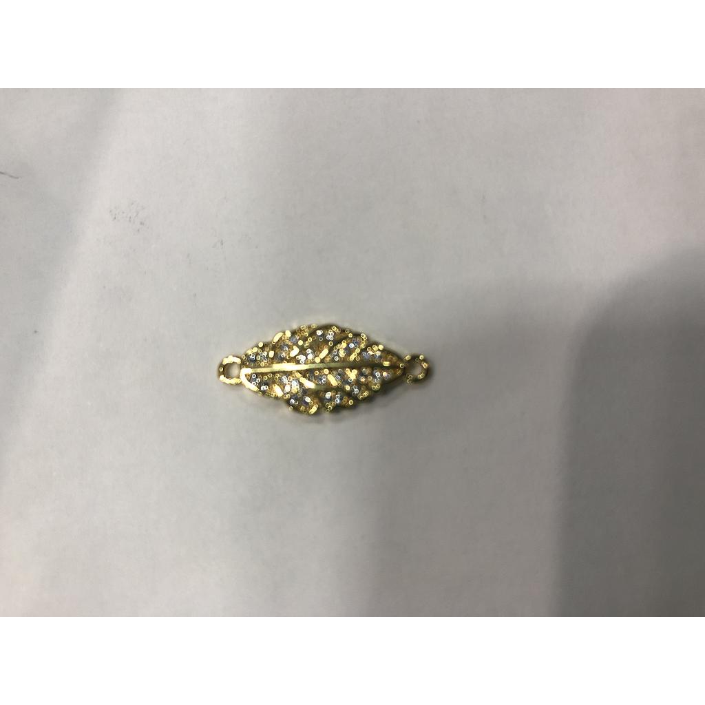 DIJE HOJA MICROZIRCONIA