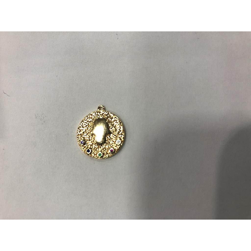 DIJE MANO ELECTROENCHAPADO