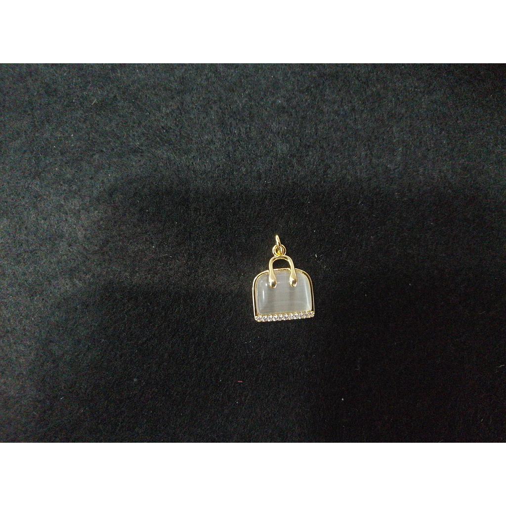 DIJE CARTERA ELECTROENCHAPADO