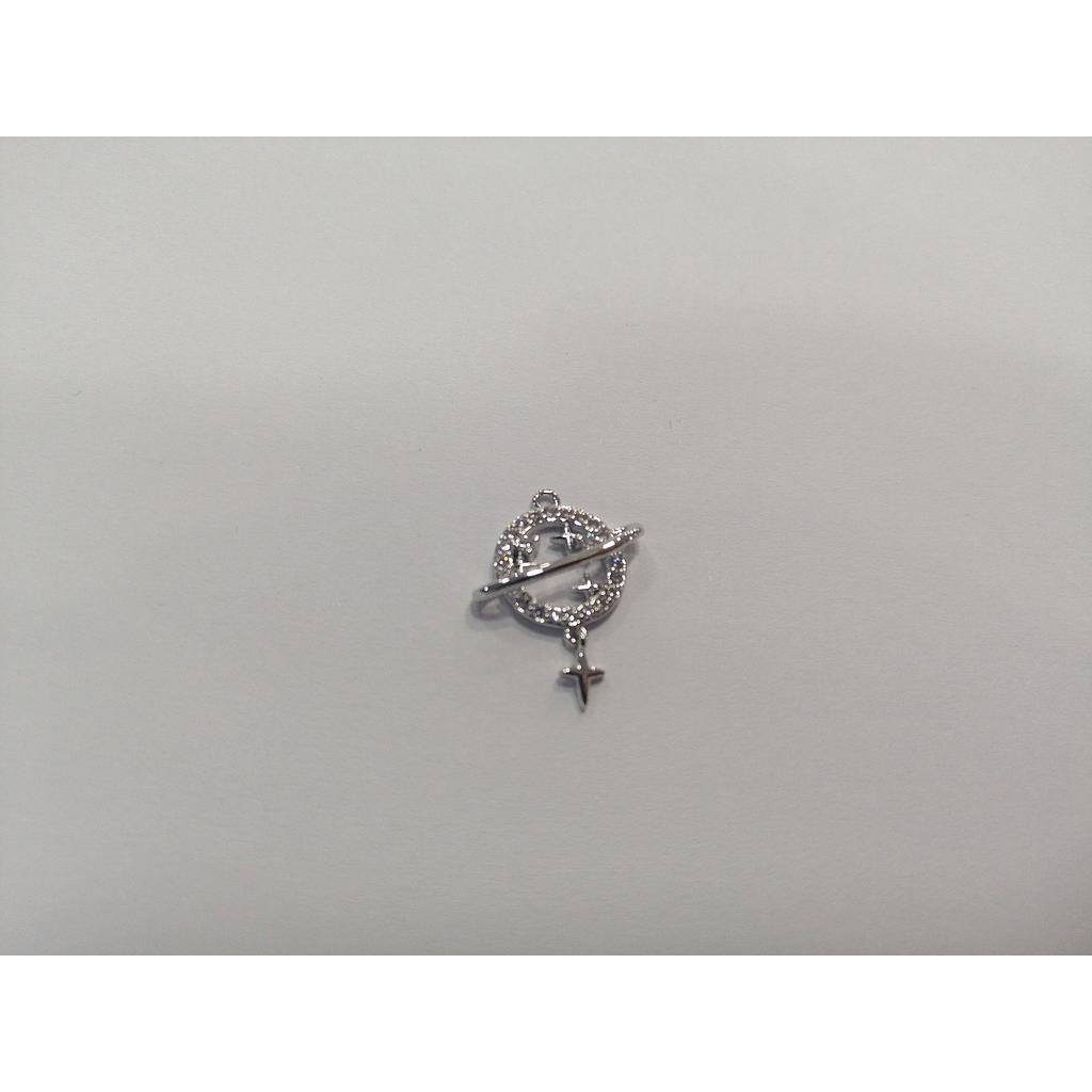 DIJE SATURNO ELECTROENCHAPADO