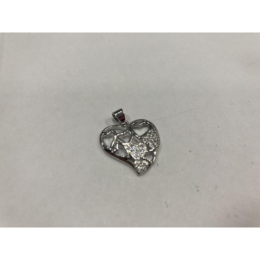 DIJE CORAZON MICROCIRCONIA