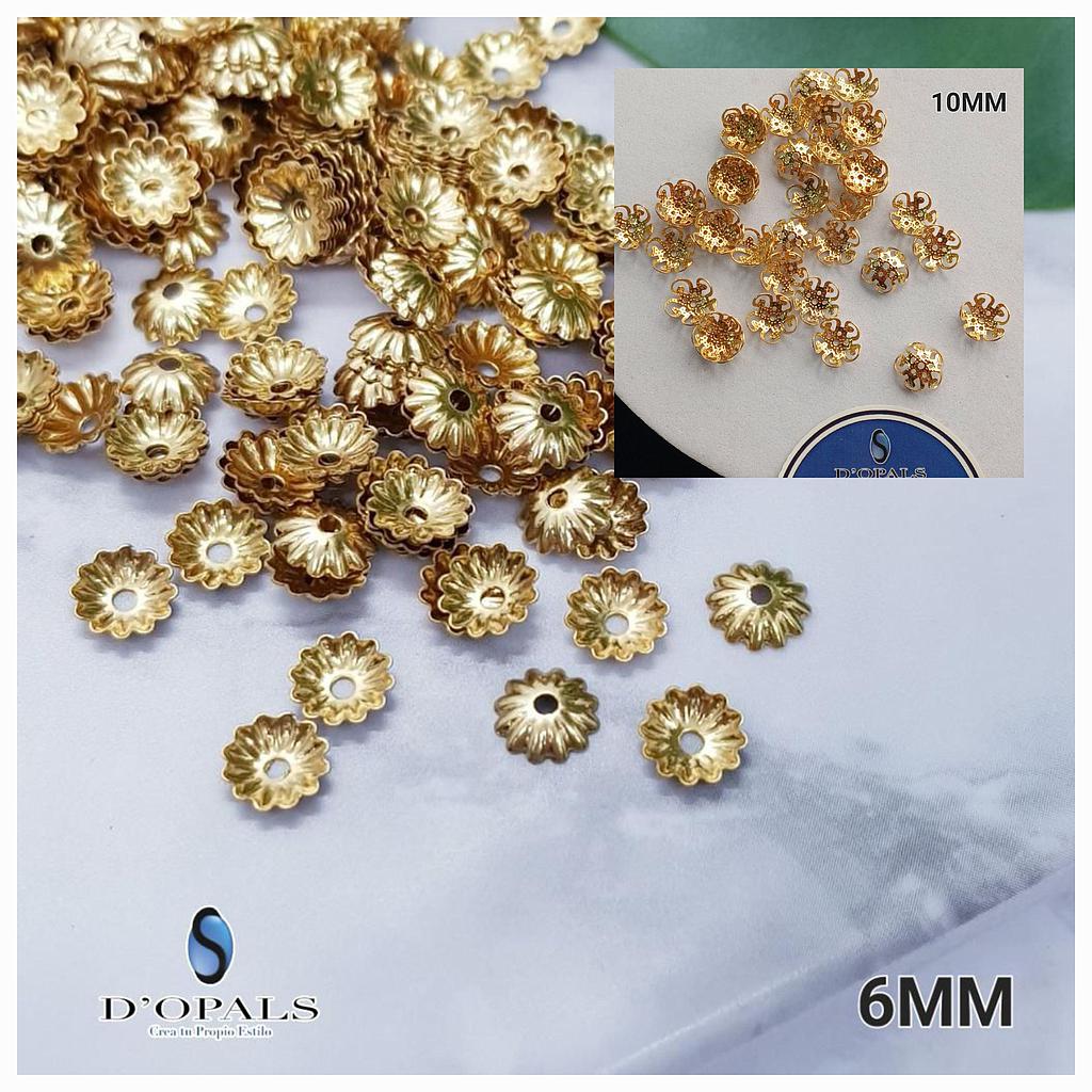 CUBRE PERLA ACERO 4MM