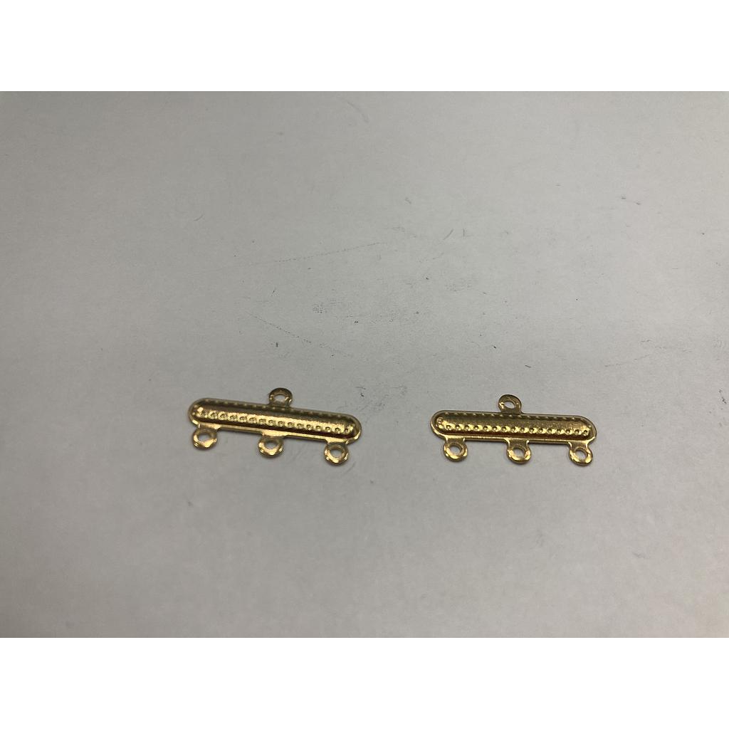 TERMINAL DE 3 HILOS ACERO