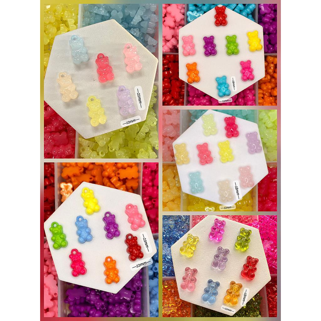 OSOS ACRILICOS 4PCS