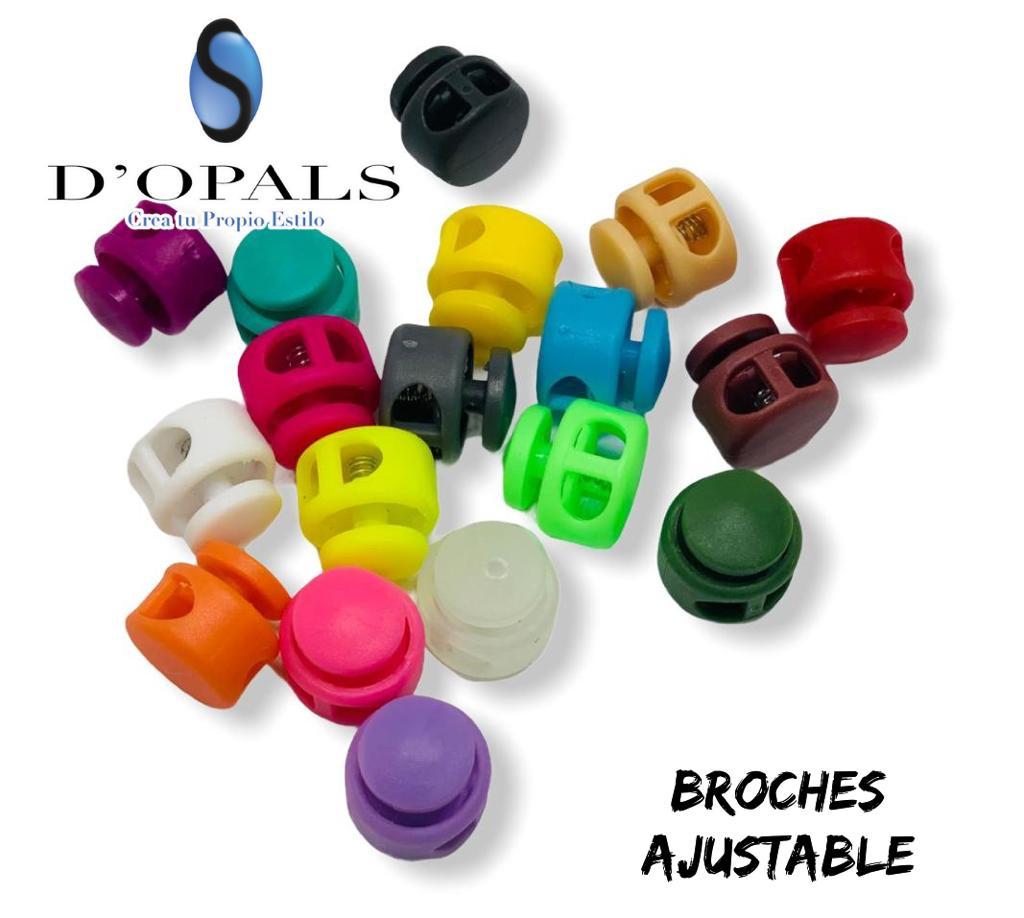 BROCHE ACRILICO AJUSTABLE
