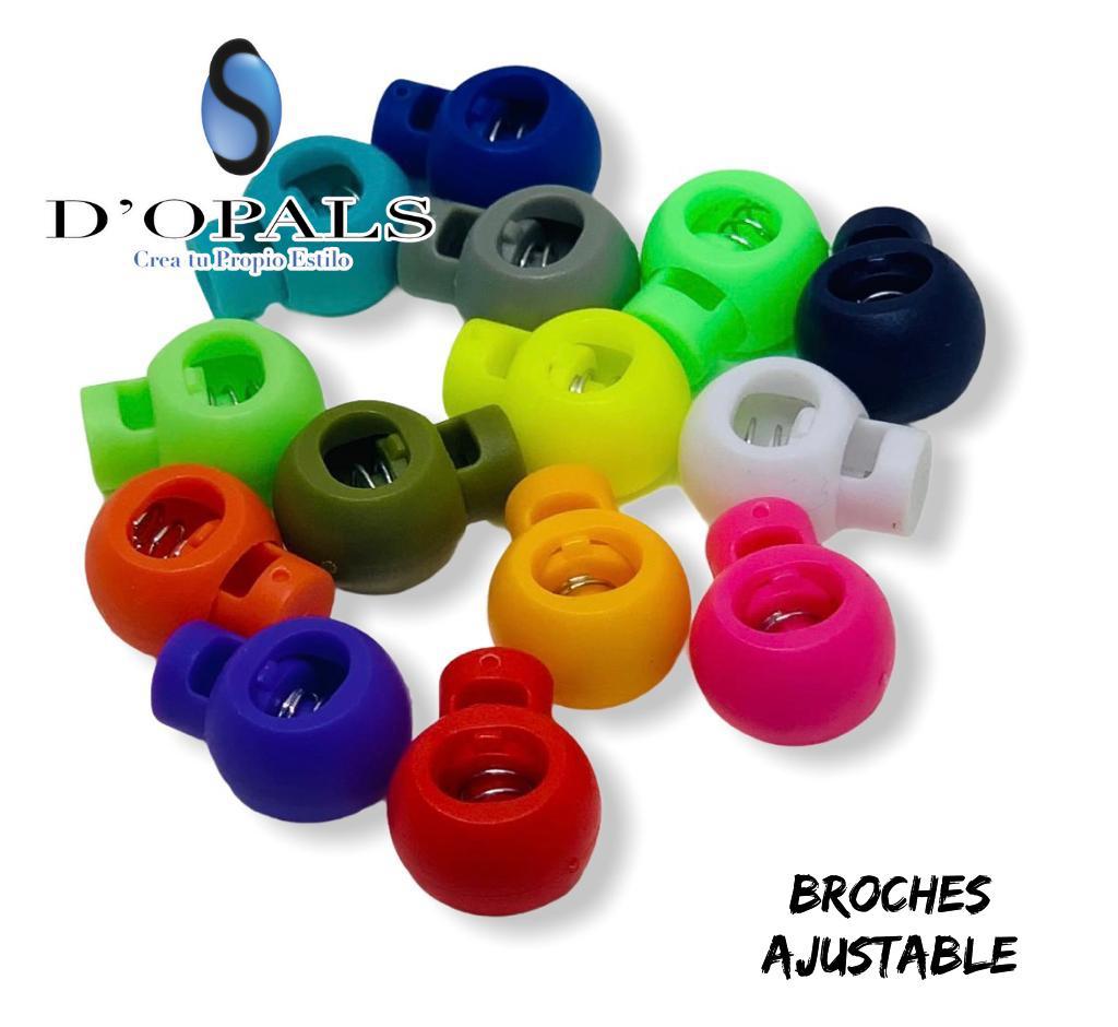 BROCHE ACRILICO AJUSTABLE