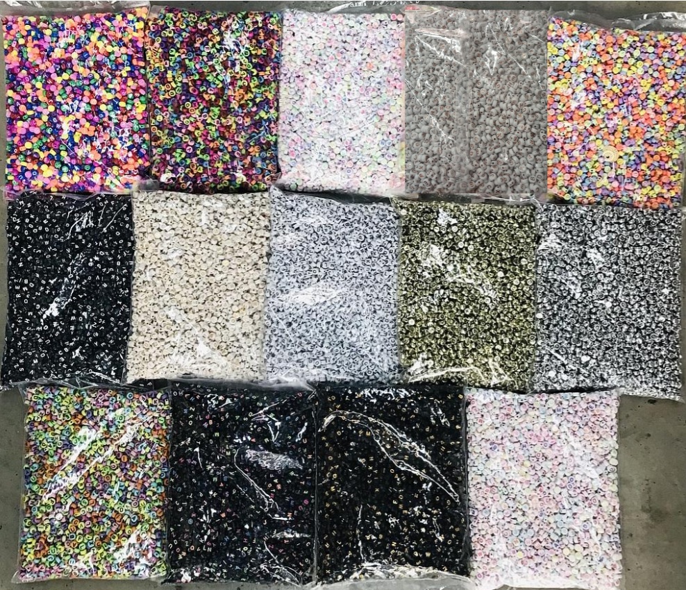 PAQUETE LETRAS ACRILICAS 4X7MM 500GRS