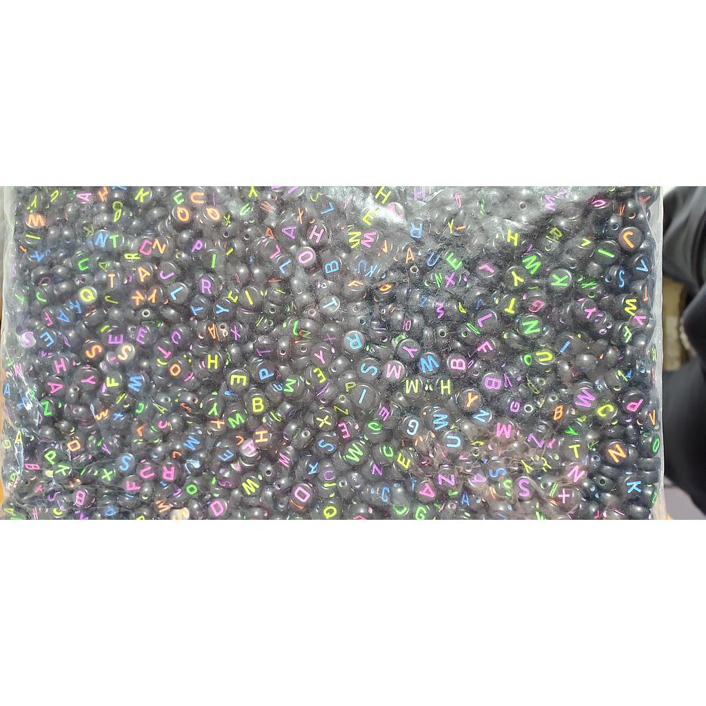 PAQUETE LETRAS REDONDOS 3600 PIEZAS