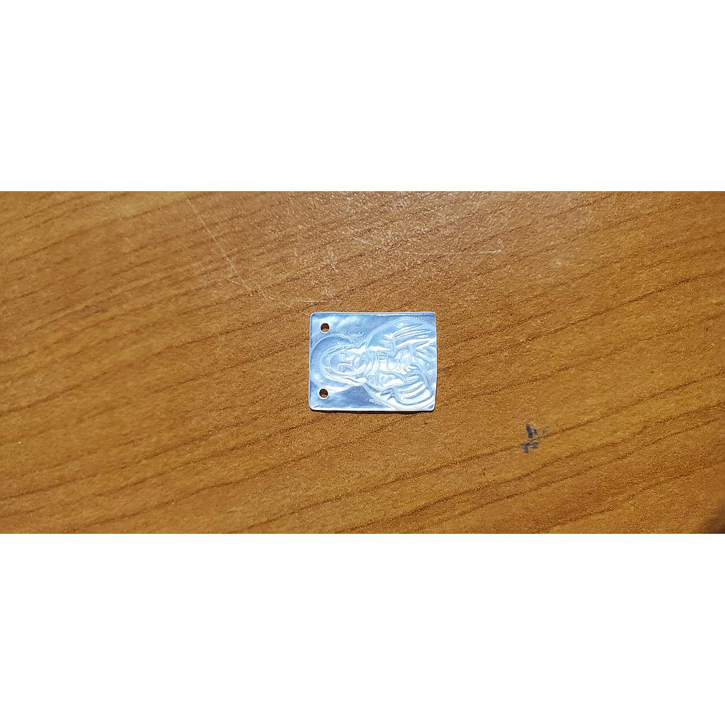 ESCAPULARIO SAGRADO CORAZON 12X16MM