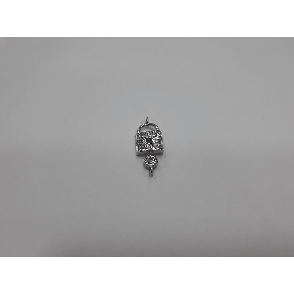 DIJE CANDADO MICROCIRCON