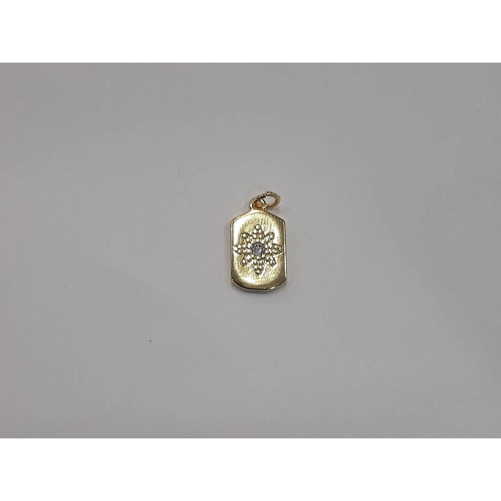 DIJE CON ESTRELLA MICROCIRCON