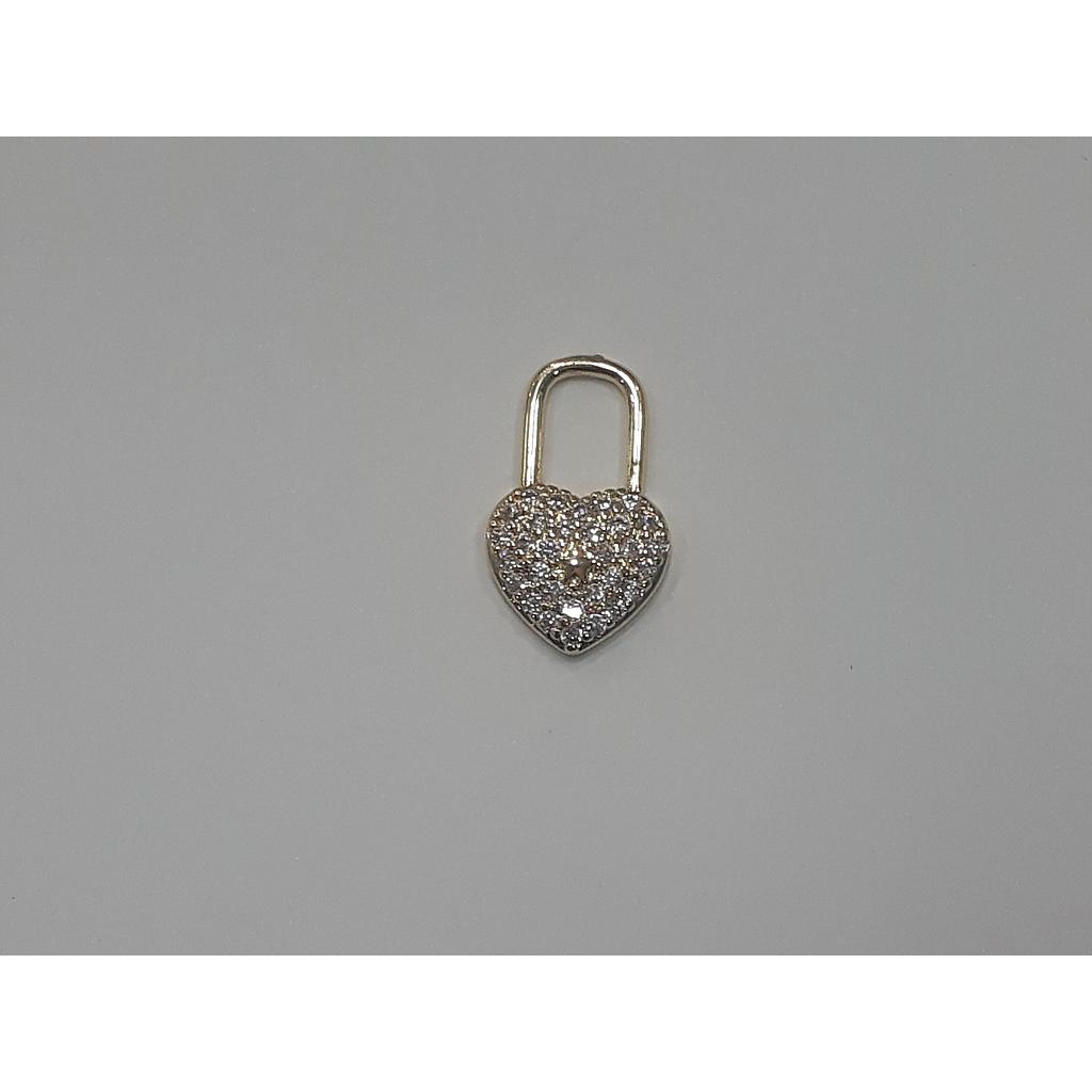 DIJE CANDADO MICROCIRCON