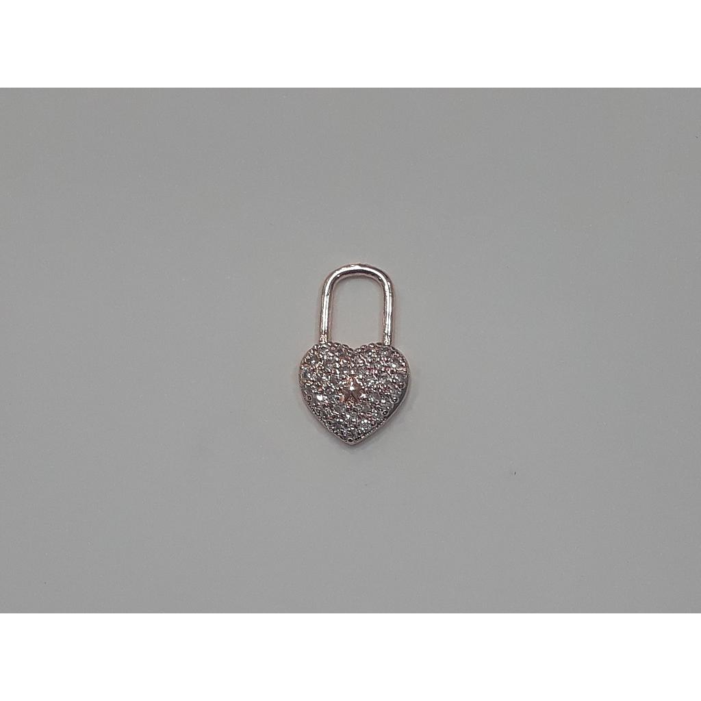 DIJE CANDADO MICROCIRCON