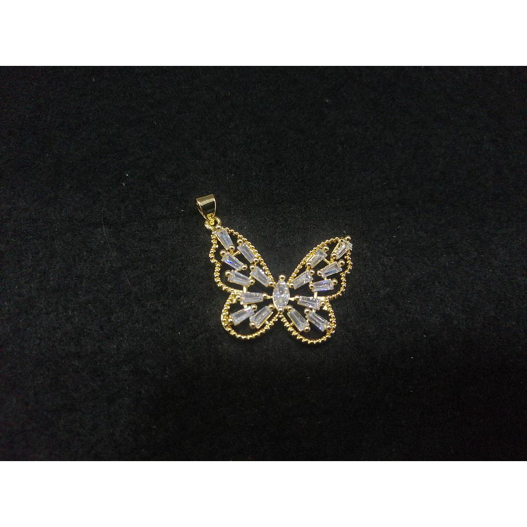 DIJE MARIPOSA MICROCIRCONIA