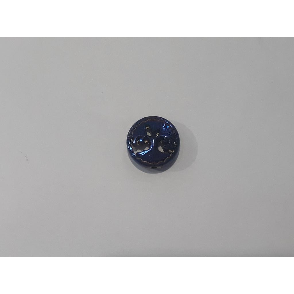 PIEDRA HEMATITA ARBOL AZUL OSCURO PIEZA