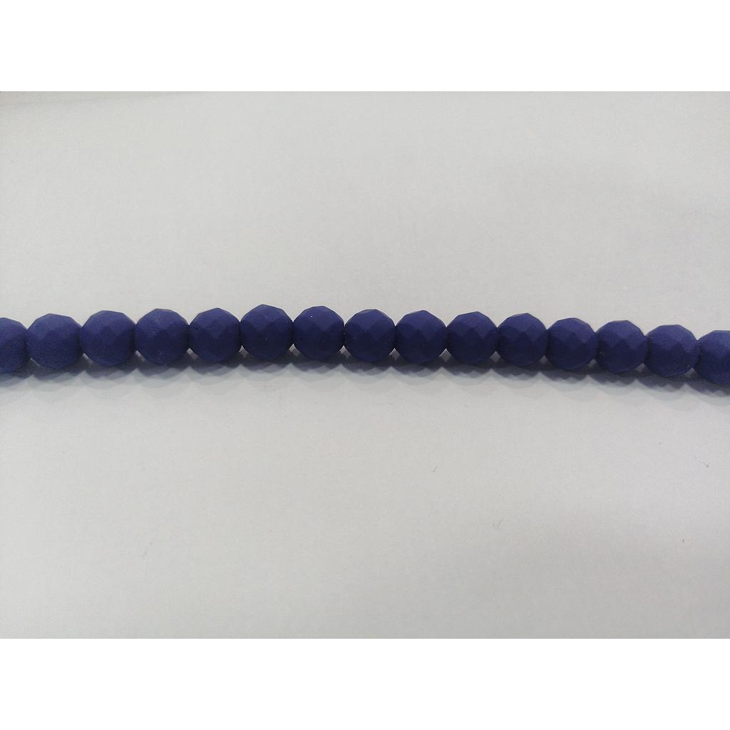 HEMATITA AZUL OSCURO 8MM