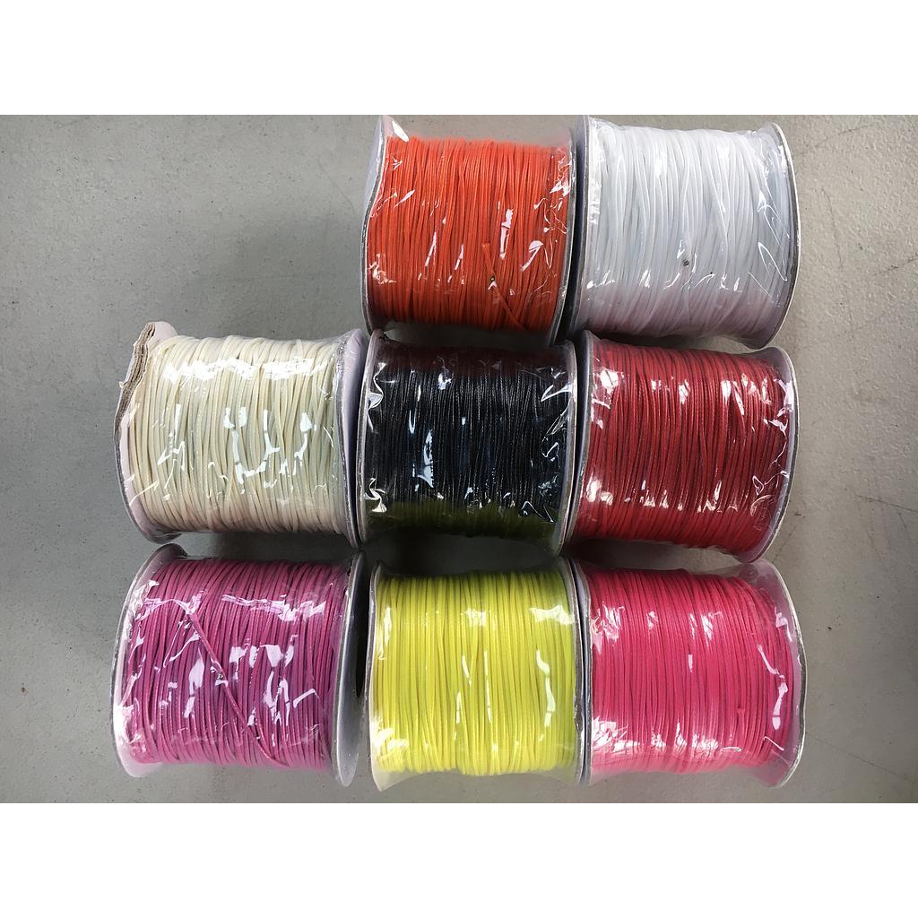 HILO ENCERADO DELGADO 1MM ROLLO 100 YARDAS