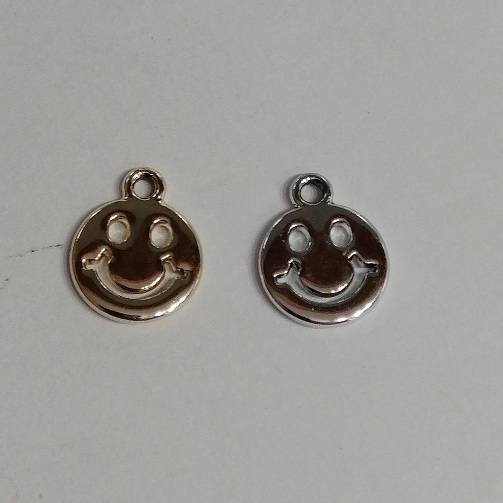 DIJE CARITA FELIZ 10 PIEZAS