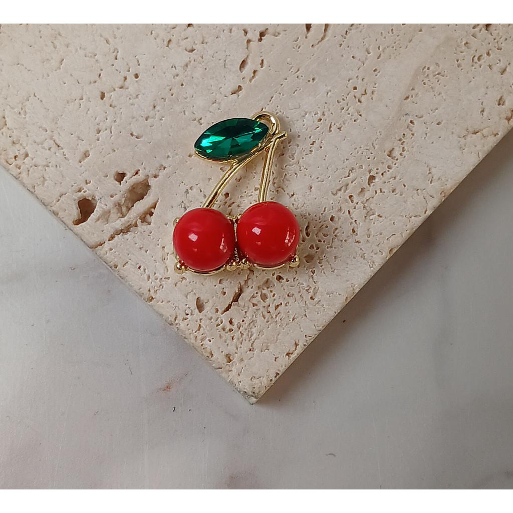 DIJE DE CEREZAS 21MM