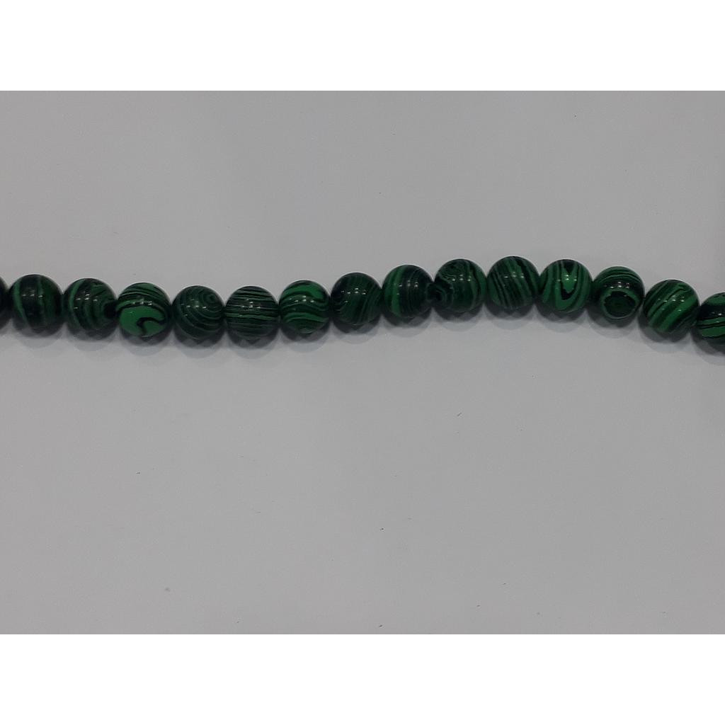 PIEDRA MALAQUITA 12MM