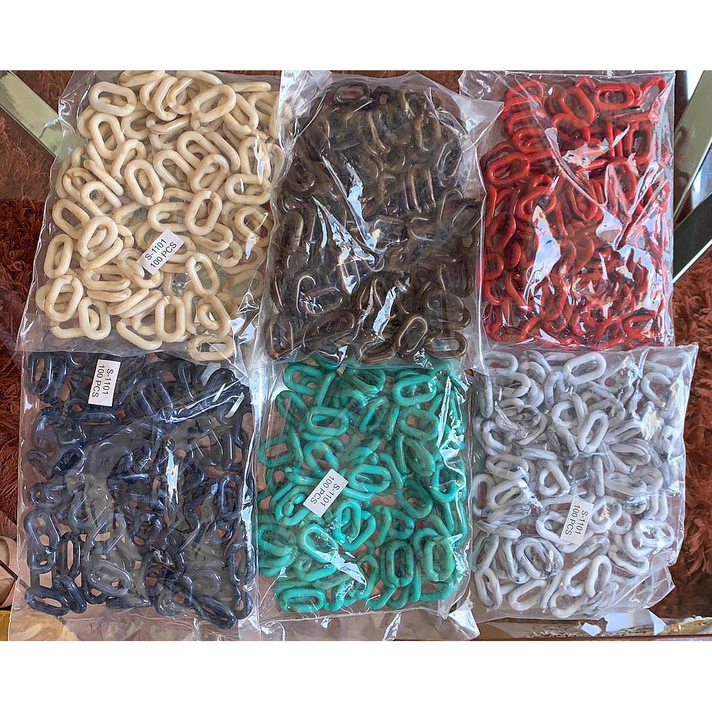 CADENA ACRILICA 100 PCS