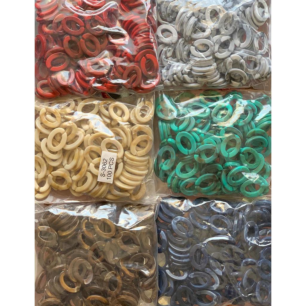 CADENA ACRILICA 12 PCS