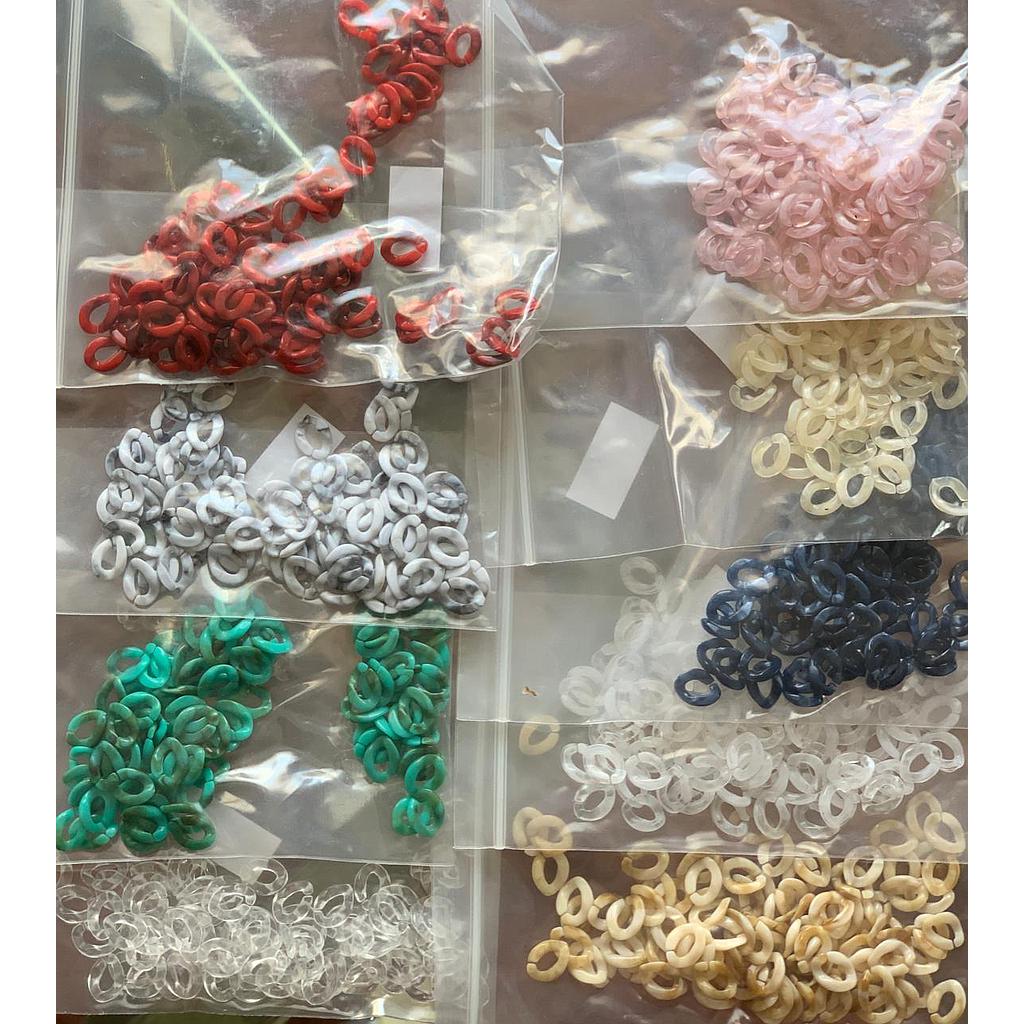 CADENA ACRILICA 100PCS