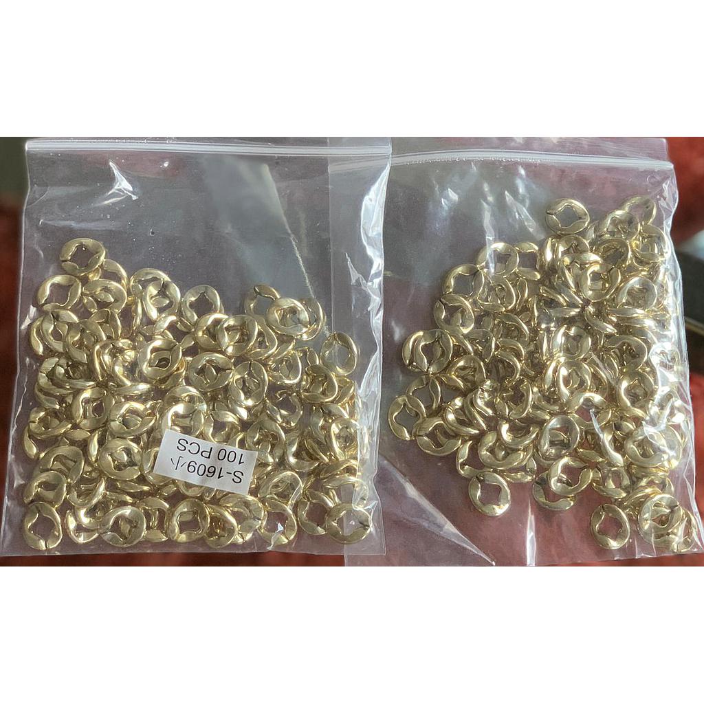 CADENA ACRILICA  100PCS