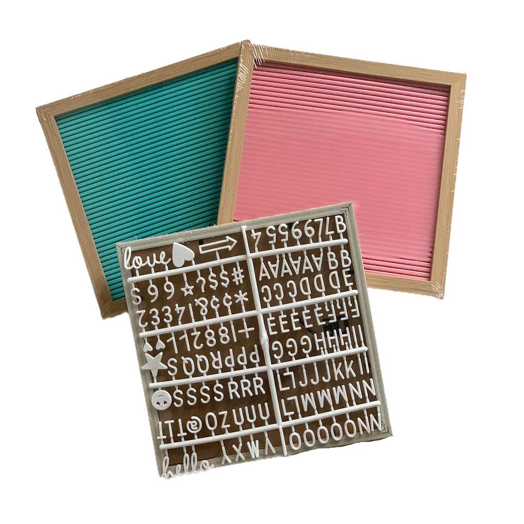 CARTELERA CON LETRAS