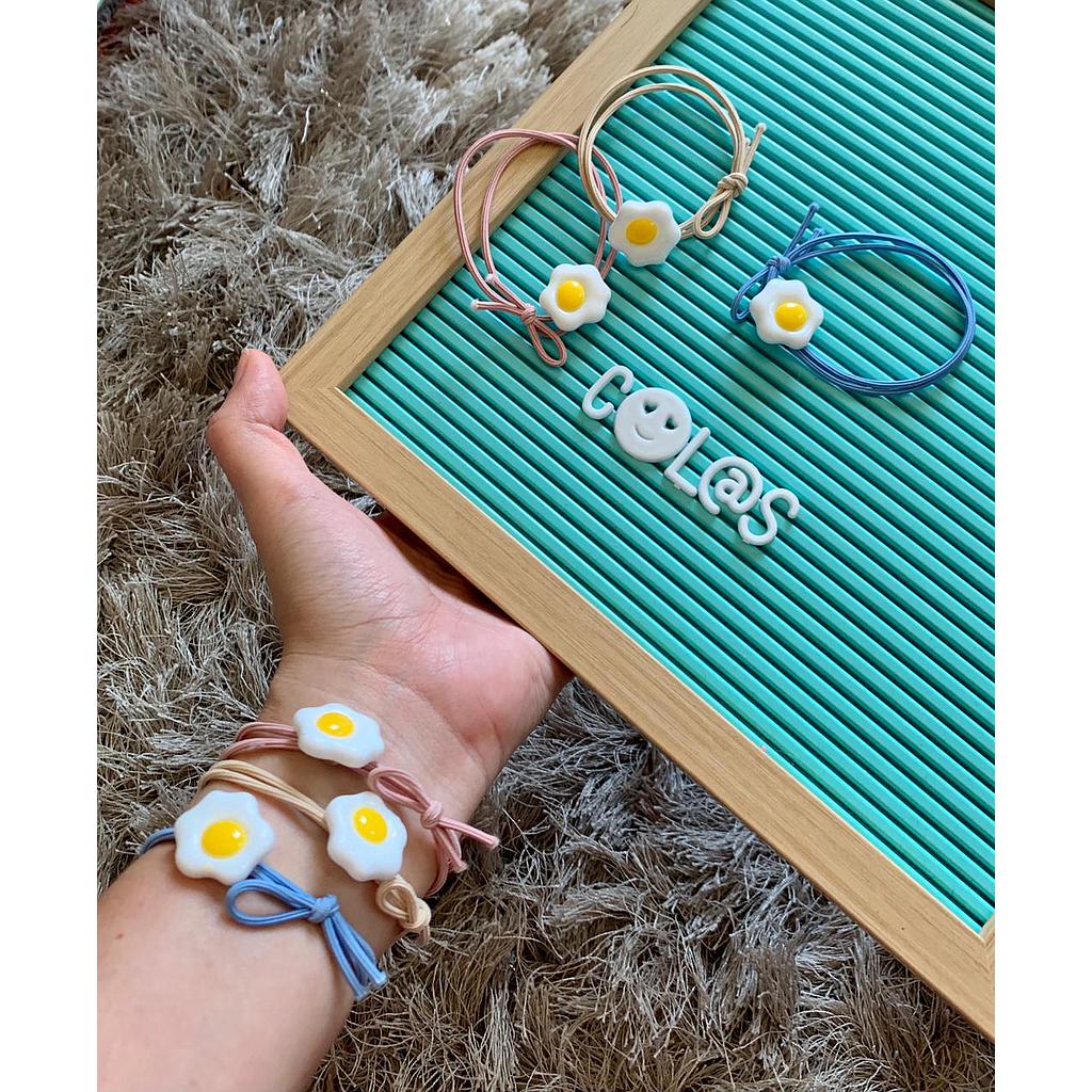 COLA FORMA HUEVO 3PCS