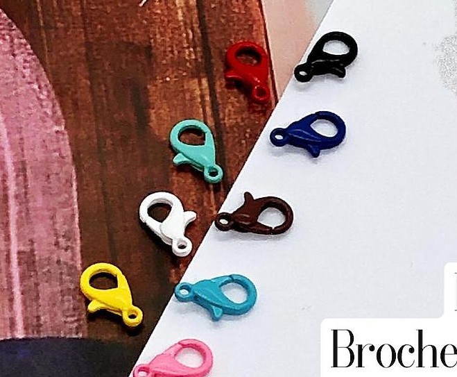 BROCHE PERICO DE ENAMEL 12MM