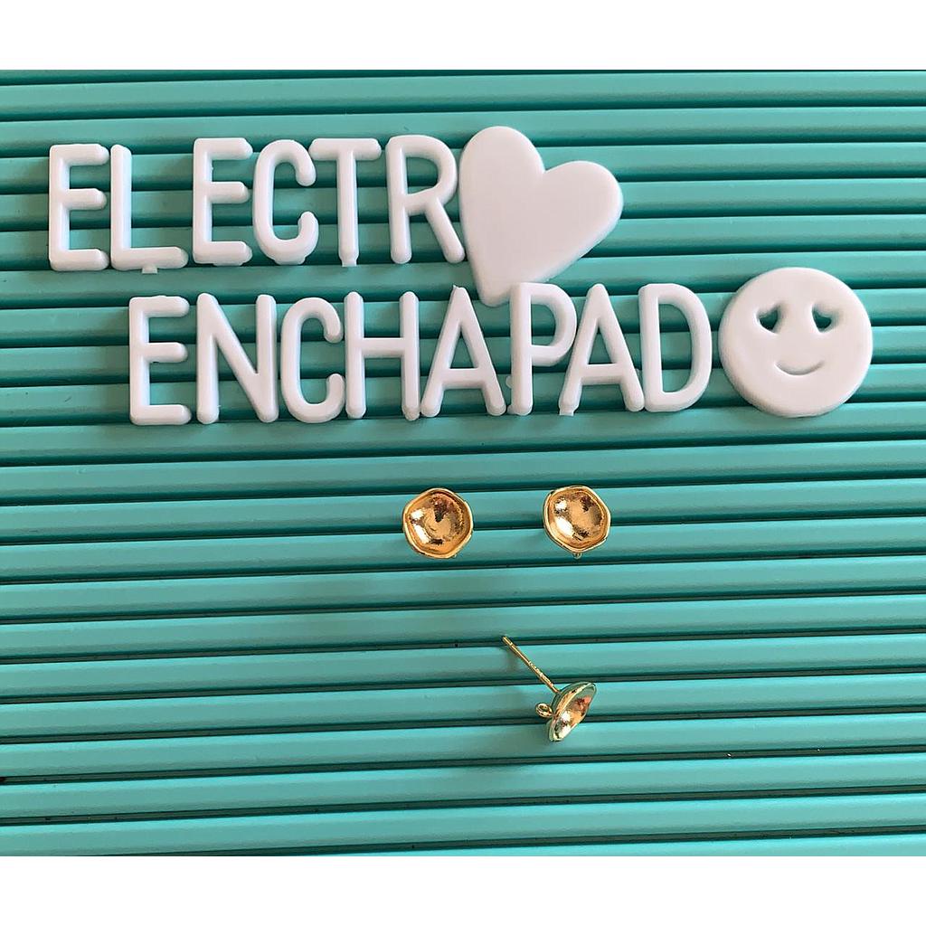 PATENTE REDONDA ELECTROENCHAPADO