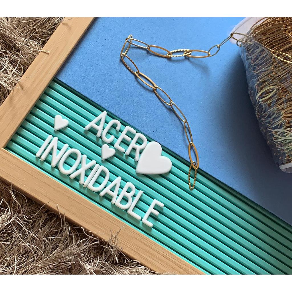 CADENA DE ACERO 1x6x20mm