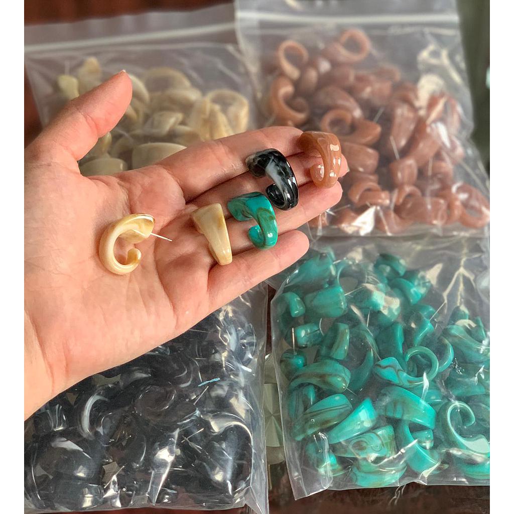 PATENTES ACRILICAS 40PCS