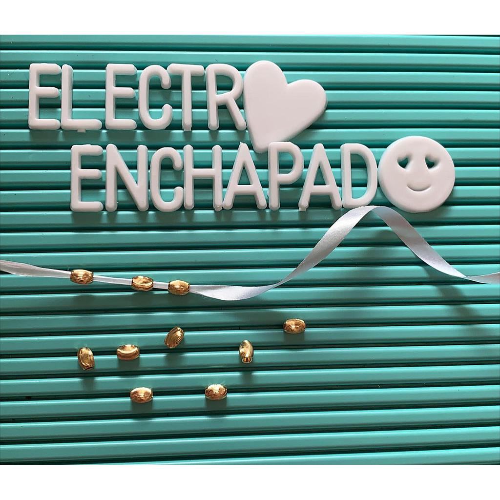 SEPARADOR OVALADO DE ELECTROENCHAPADO