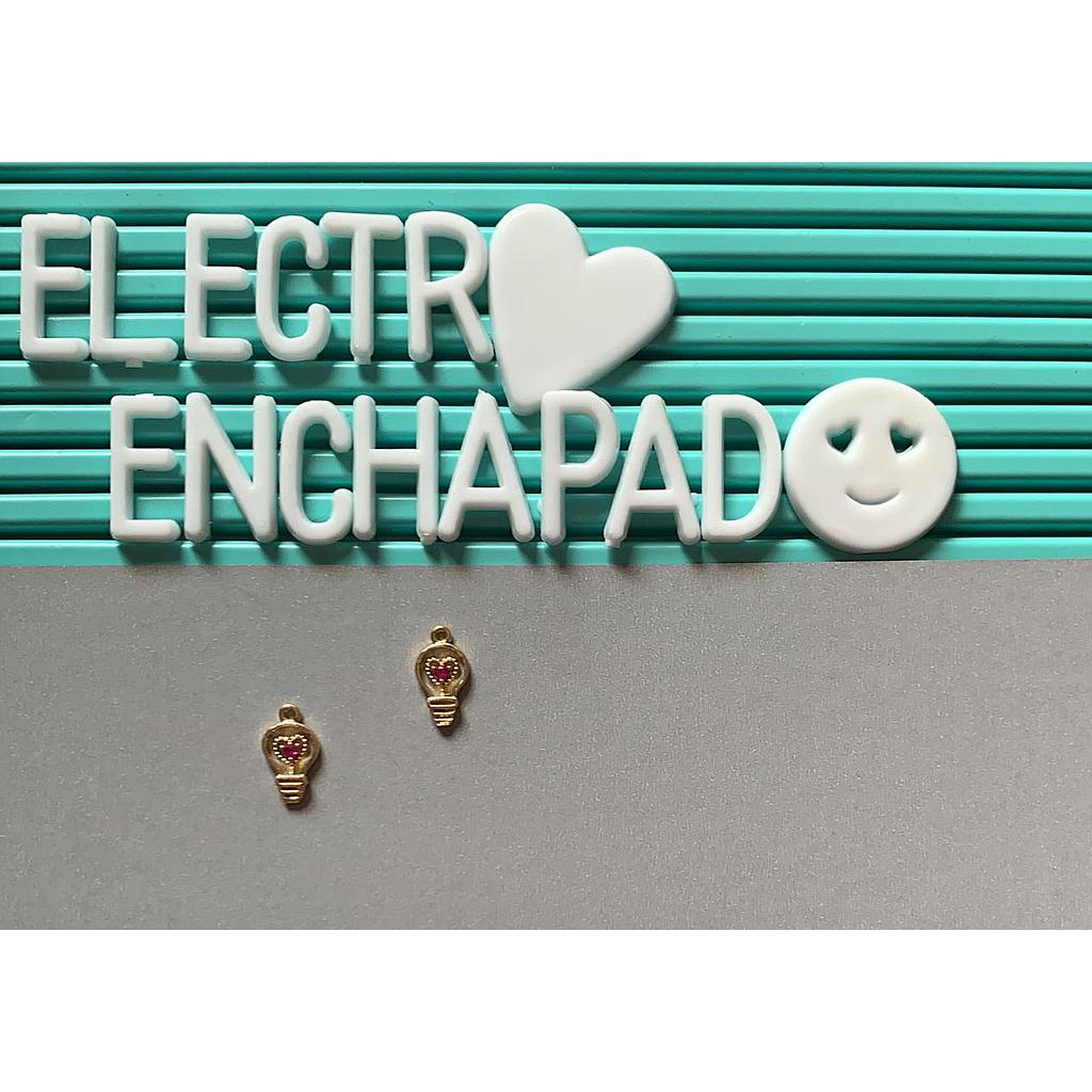DIJE FOCO DE ELECTROENCHAPADO