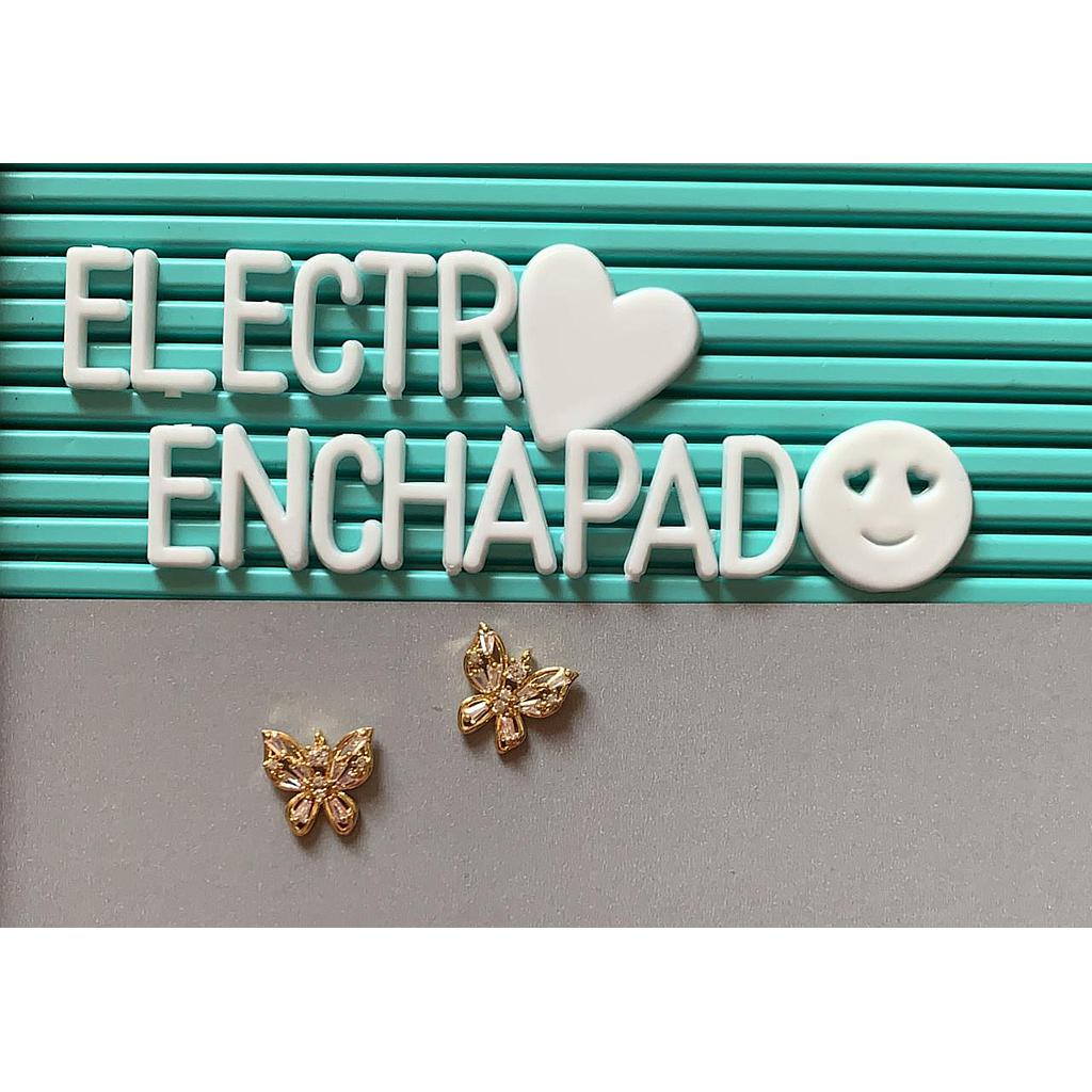 DIJE MARIPOSA ELECTROENCHAPADO