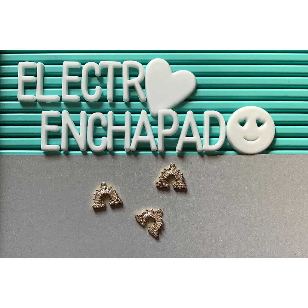 DIJE ARCO IRIS ELECTROENCHAPADO