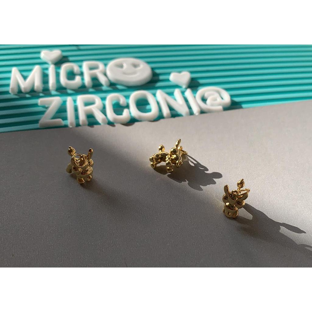 DIJE BUEY MICROCIRCONIA