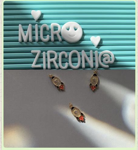 DIJE NAVE ESPACIAL MICROCIRCONIA