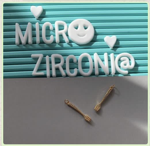 DIJE TENEDOR MICROCIRCONIA