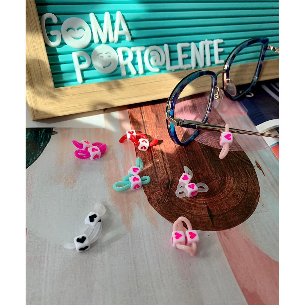 PORTA LENTES DE CORAZON 6 PARES