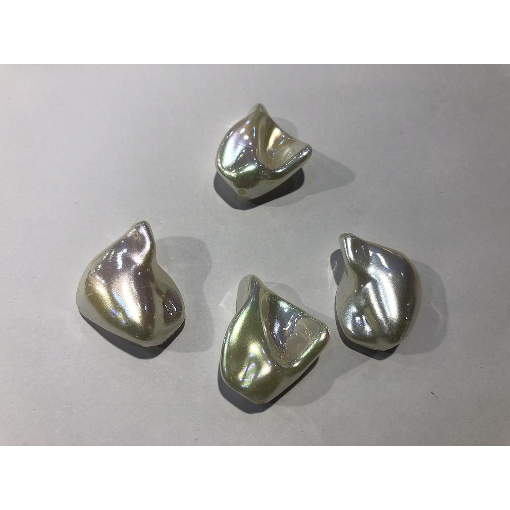 PERLA BARROCA ACRILICA NACARADA 23MM