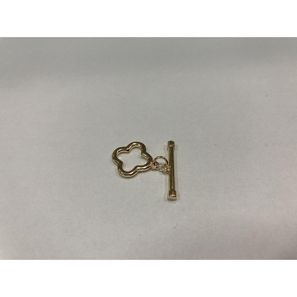 BROCHE FLOR ELECTROENCHAPADO