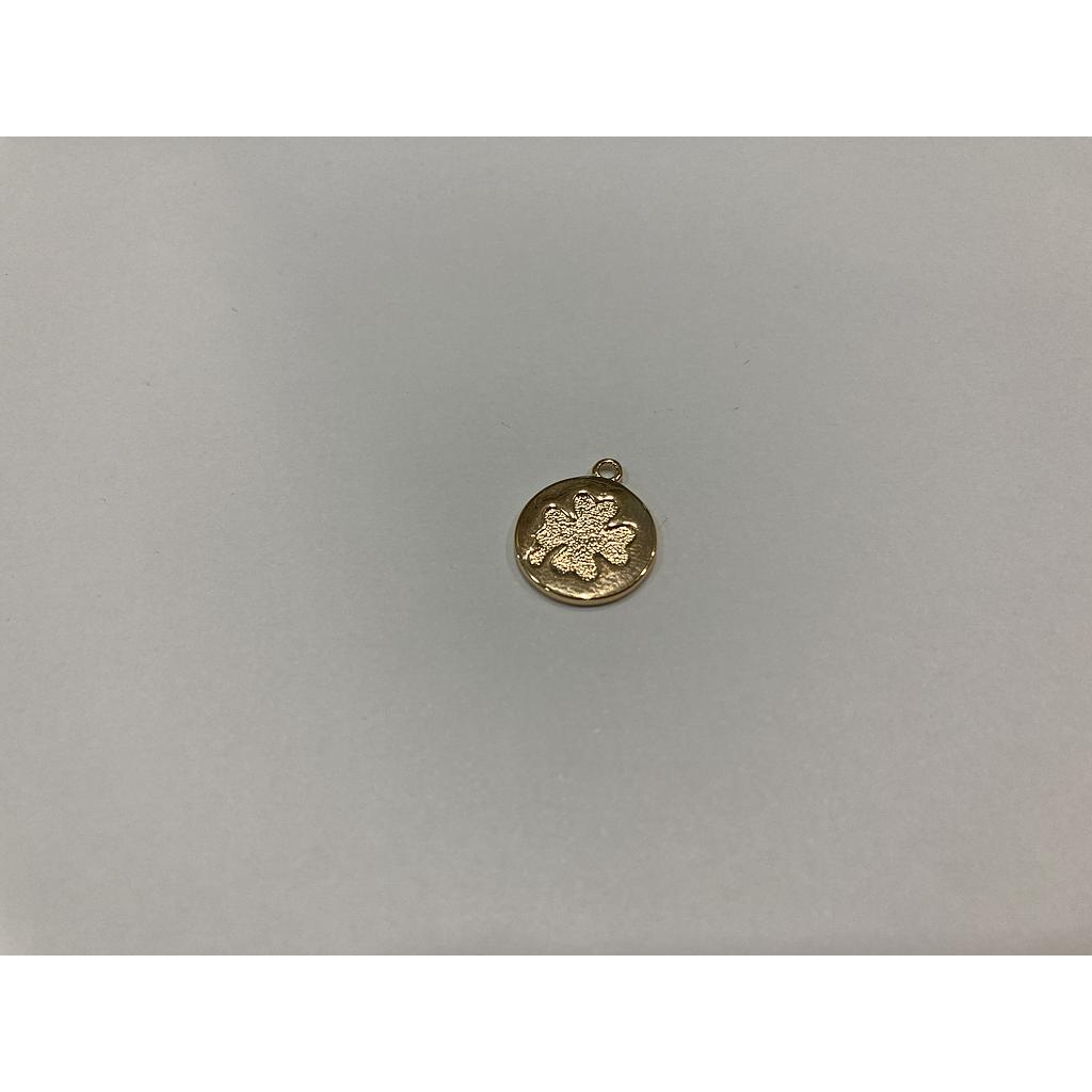 DIJE TREBOL ELECTROENCHAPADO