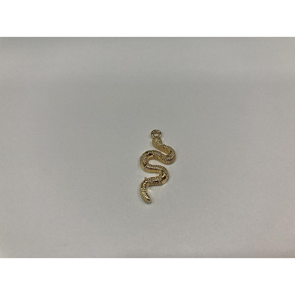 DIJE SERPIENTE ELECTROENCHAPADO