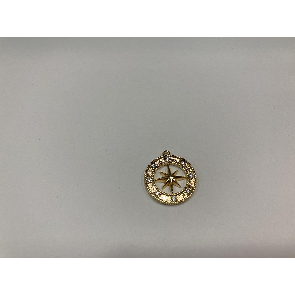 DIJE ROSA NAUTICA ELECTROENCHAPADO